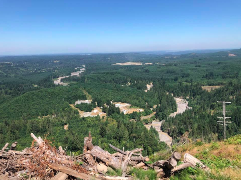 Remote forest and mountain terrain from KC Pest and Weed field work photos